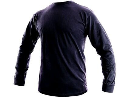 Tričko CXS PETR, dlouhý rukáv, tmavě modré, vel. XL