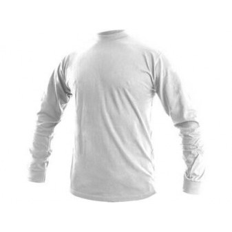 Tričko CXS PETR, dlouhý rukáv, bílé