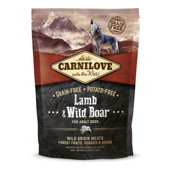 Carnilove Lamb & Wild Boar 1,5kg