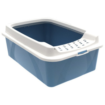 GIMCAT Bea WC s okrajem, modré 57x39x21cm