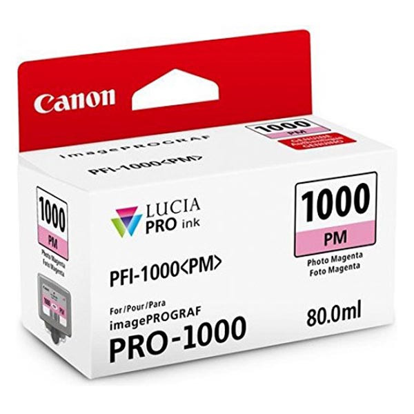 Canon originální ink 0551C001, photo magenta, 3755str., 80ml, PFI-1000PM, Canon imagePROGRAF PRO
