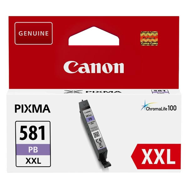 Canon originální ink CLI-581PB XXL, photo blue, 11.7ml, 1999C001, very high capacity, Canon PIXM