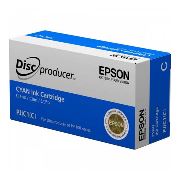 Epson originální ink C13S020447, cyan, PJIC1, Epson PP-100