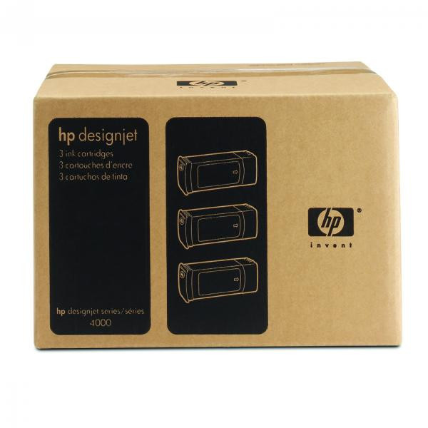 HP originální ink C5084A, HP 90, magenta, 3x400ml, 3ks, HP DesignJet 4000, 4000ps