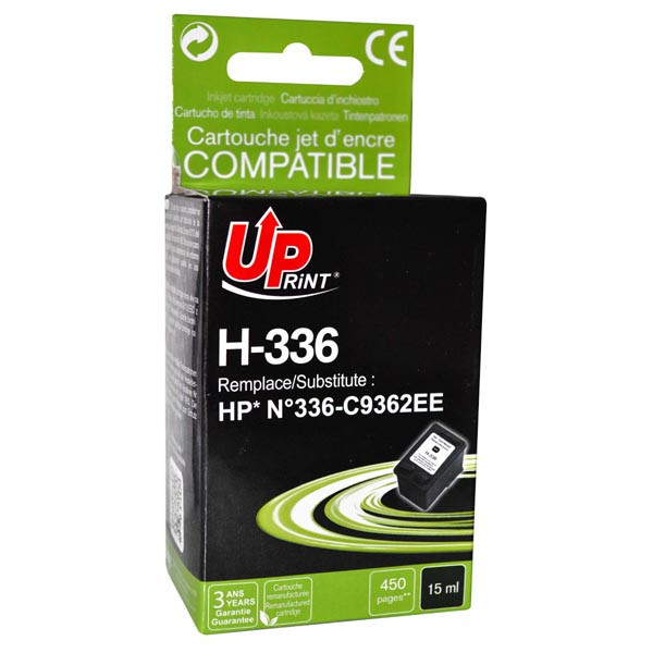 UPrint kompatibilní ink s C9362EE, HP 336, black, 10ml, H-336B, pro HP Photosmart 325, 375, 8150
