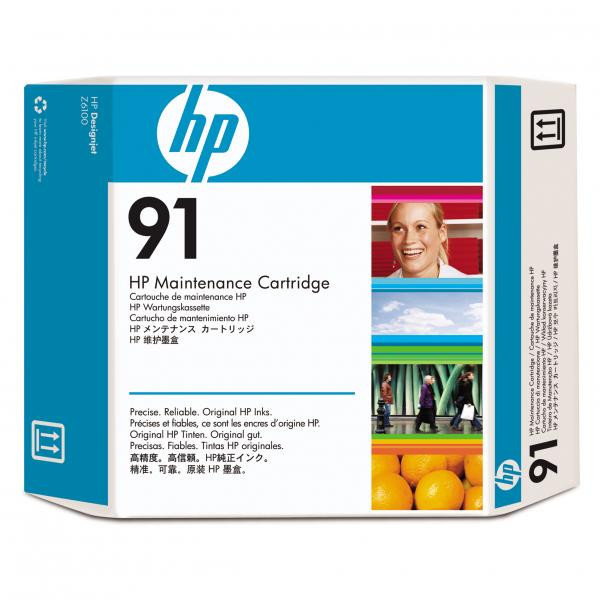 HP originální tisková hlava C9518A, HP 91, black, HP Designjet Z6100
