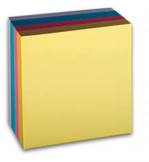 CONCORDE Samolepicí bloček pastel, 51x38mm, 3x100 listů, A0991