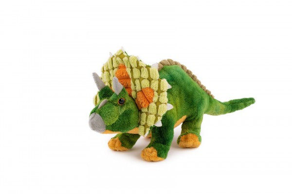 Triceraptor dinosaurus plyš 8x26cm 0m+