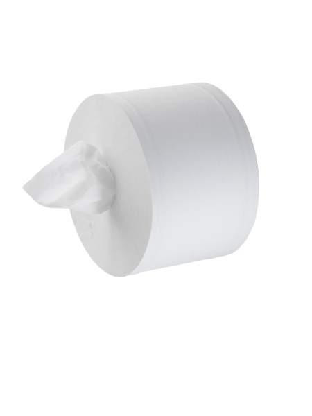 Toaletní papír Jumbo se středovým odvíjením, průměr 19cm, 51895S, celulóza, 2vrst., 180m, 6ks