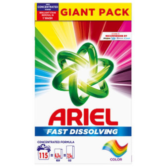 Ariel prací prášek Color, 115PD (6,325 kg)