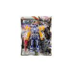 Transformer bojovník/robot figúrka plast 15cm 4 farby na karte