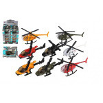 Helikopter/Helikopter metal/plastik 10cm mix kolorów 12x9x5cm w kartonie 24 szt. w kartonie