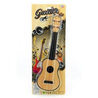 Gitara plast 40cm 2 farby na karte