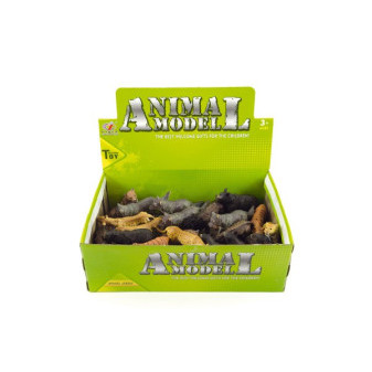 Zvířátka safari ZOO plast 10cm asst