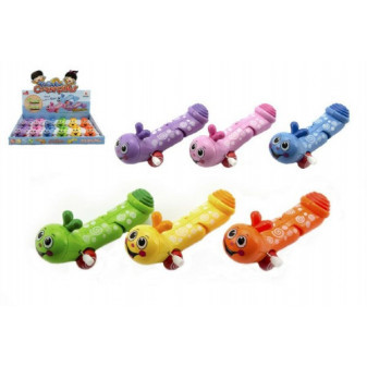 Červík na klíček plast 12cm mix barev