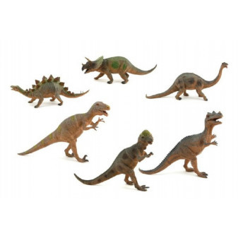 Dinosaurus plast 47cm 6 druhov v boxe