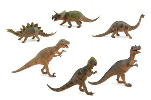 Plastikowy dinozaur 47cm 6 rodzajów w pudełku