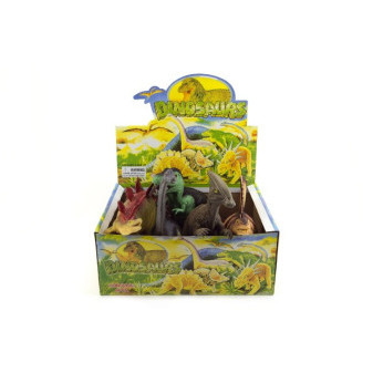 Dinosaurus plast 40cm mix druhů 6ks v boxu