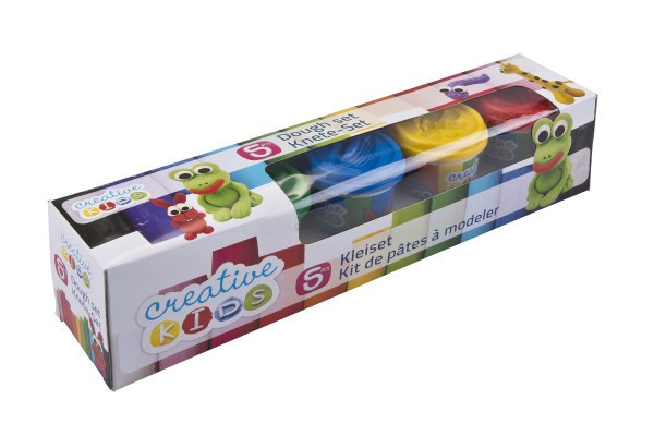 Modelarstwo/Plastik w kubku 5 szt mix kolorów w pudełku 40x8x8cm