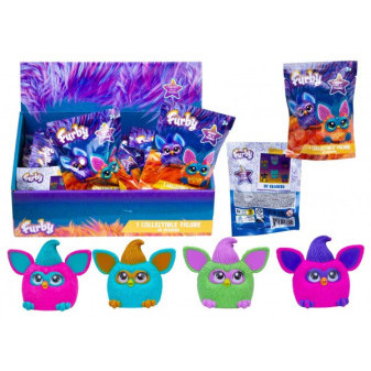 Furby figurka 3D guma mix druhů v sáčku