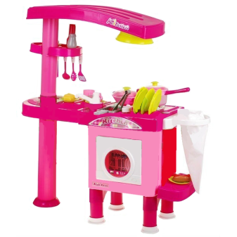 Aga4Kids Plastová kuchyňka KITCHEN 008-82 Pink
