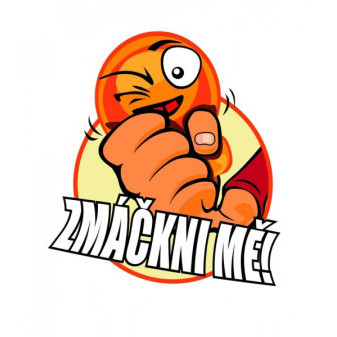 Míček antistresový mačkací sliz 7cm 12ks v boxu