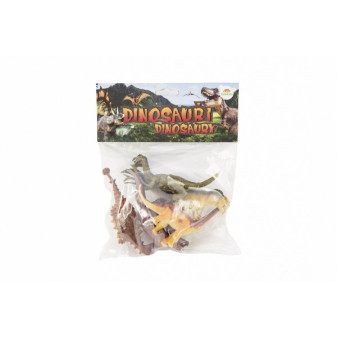 Dinosaurus plast 16-18cm 5ks v sáčku