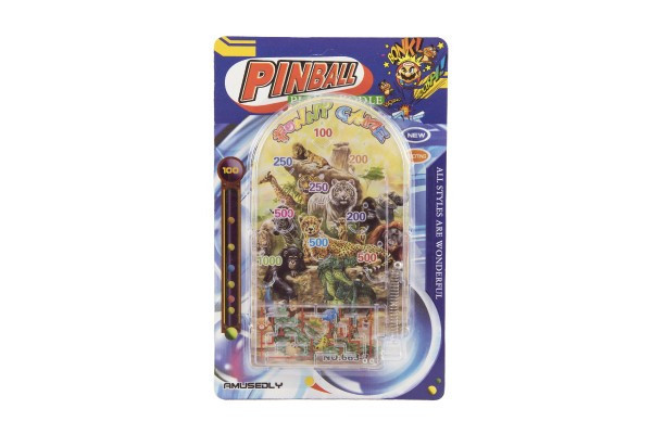 Pinball ZOO puzzle plastikowe 9x16cm 2 rodzaje na karcie