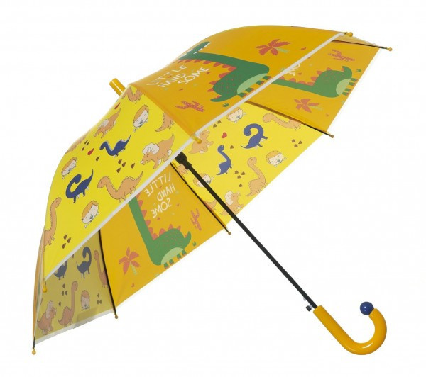 Deštník vystřelovací 66cm kov/plast mix barev v sáčku