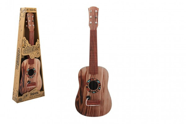 Gitara s trsátkom plast 58cm v krabici 23x64x8cm