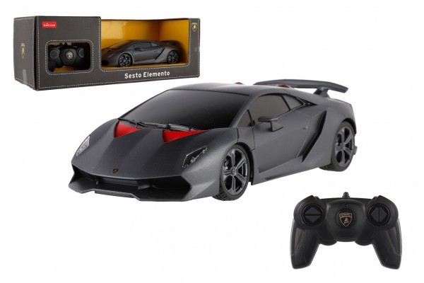 Auto RC Lamborghini Sesto Elemento RASTAR plast 23cm 2,4 GHz na diaľk. ovládanie na bat. v krab.43x