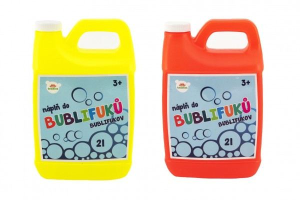 Náplň do bublifuku 2 litre 2 farby v kanistri