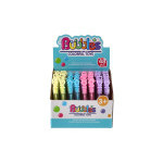 Bublifuk mini 5 ml gelový 10,5cm 4 barvy 48ks v boxu