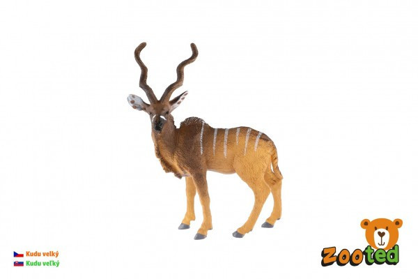 Kudu duże zooted plastik 14cm w torbie