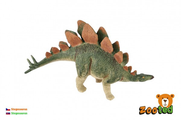 Stegosaurus zooted plast 17cm v sáčku