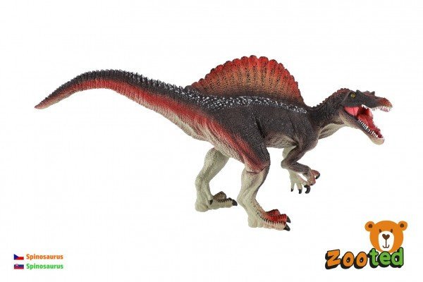 Plastikowy spinozaur zooted 30 cm w torbie