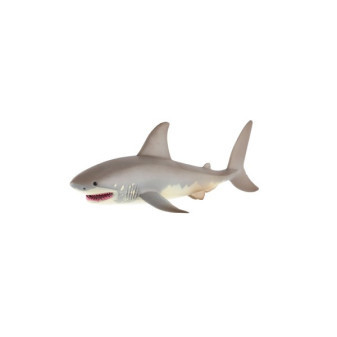 Žralok bílý zooted plast 17cm v sáčku