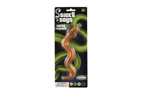Elastyczny wąż elastyczny 28cm 4 kolory na karcie 11,5x28cm