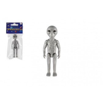 Mimozemšťan figurka plast 9cm v sáčku 6,5x14cm