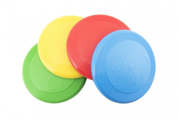 Létající talíř Frisbee plast 23cm 3 barvy 12m+
