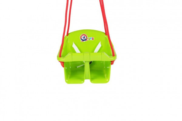 Hojdačka Baby plast zelená nosnosť 20kg 36x30x29cm 24m+