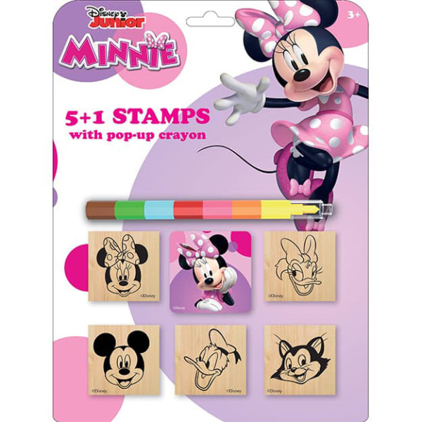 Stemple 5+1 z woskiem MINNIE