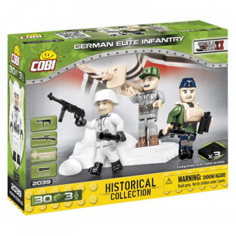 Figurky s doplňky German Elite Infantry, 30 k