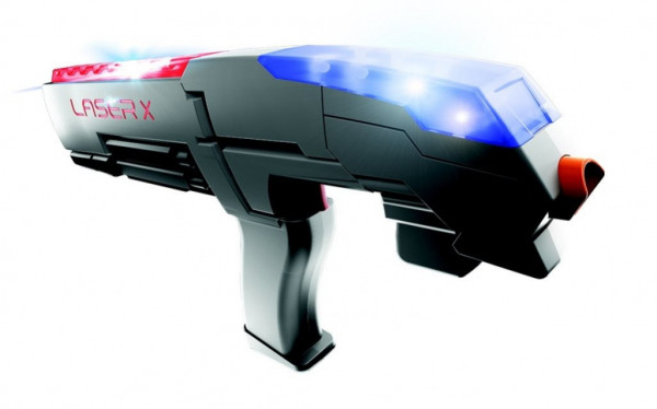 Pistolet na podczerwień Laser X — zestaw za jeden