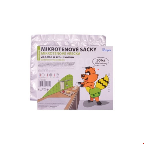 Sáček HDPE 16x24, 50ks balené 03020000