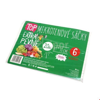 Sáček HDPE 49x50cm EXTRA PEVNÉ TOP 20ks balené 03046000