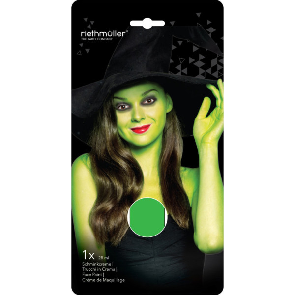 Make up - farba do twarzy w kolorze kremowej zieleni 28 ml