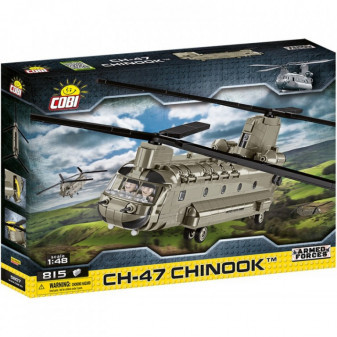 Stavebnice Armed Forces CH-47 Chinook, 1:48, 815 k