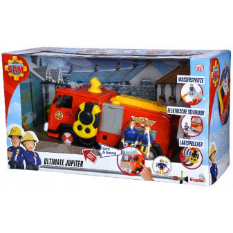 Požárník Sam Hasičské auto Jupiter Mega Deluxe 28 cm
