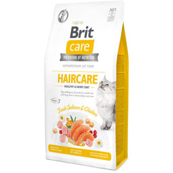 Brit Care Cat bezzbożowa pielęgnacja włosów 7kg